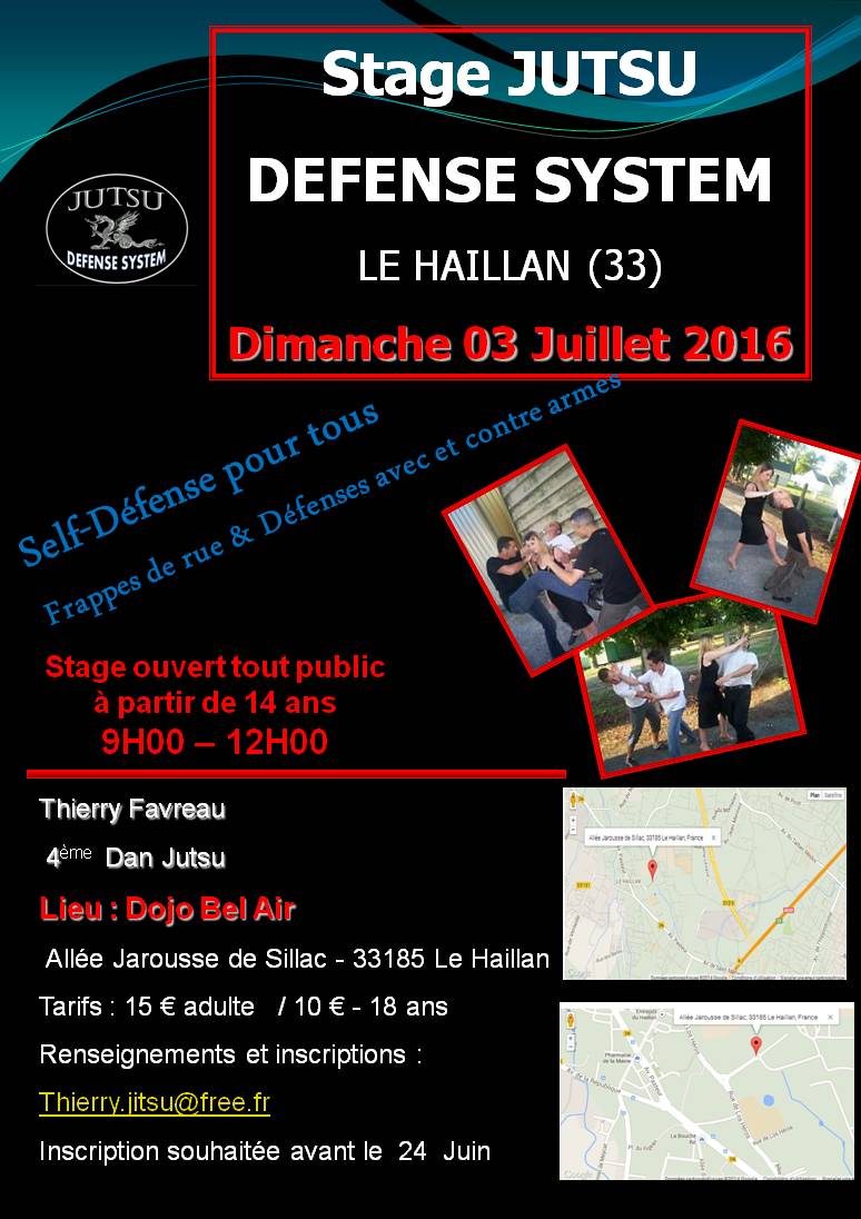 Stage defense 3 juillet 2016